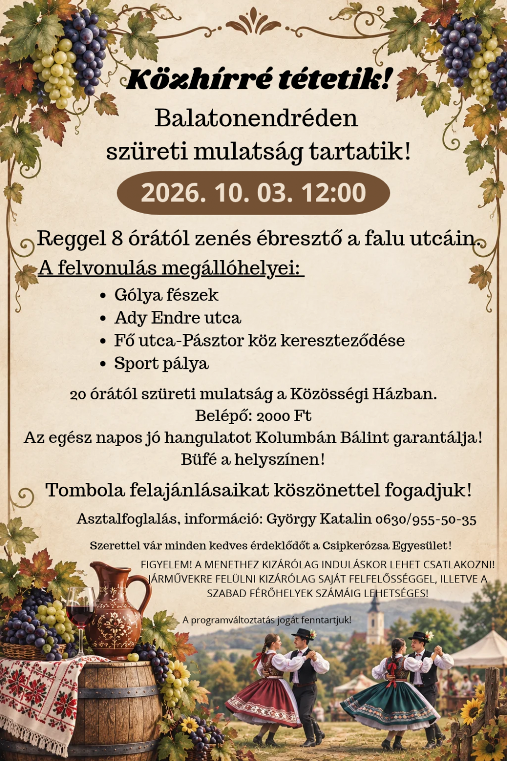 Szüreti Mulatság