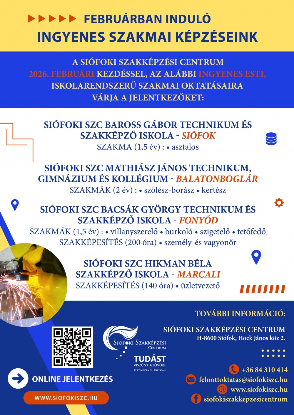 Ingyenes, felnőtteknek szóló szakmai képzések